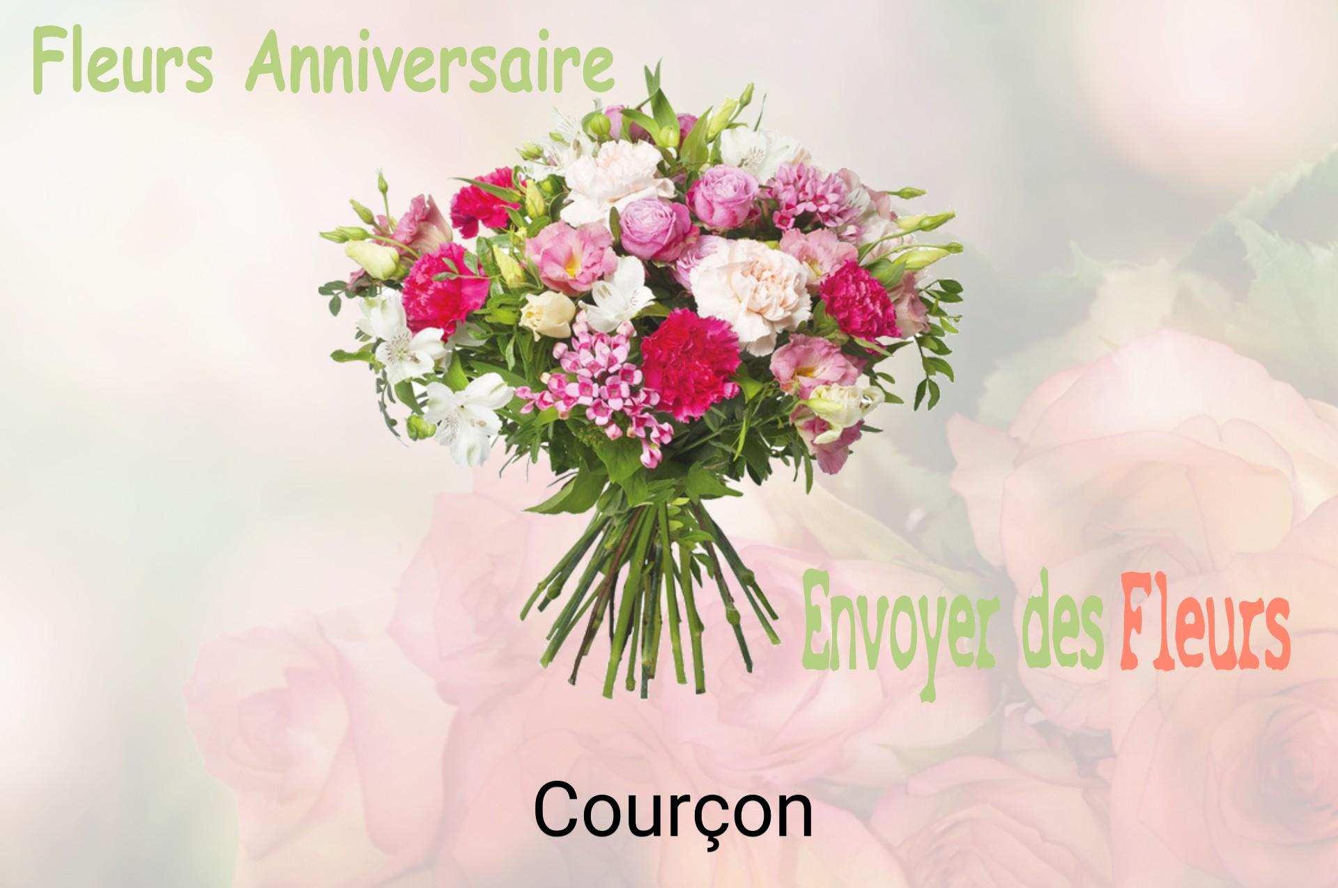 Bouquet de fleurs d’anniversaire livré à Courçon